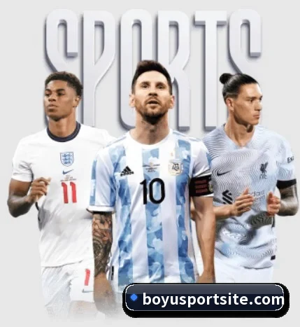 每个板块围绕一个运动项目展开（BOYUSPORTS）